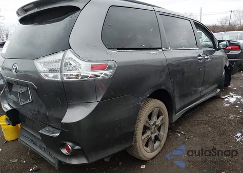 2013 Toyota Sienna Se 8 Passenger from USA, damaged, VIN 5TDXK3DC0DS347572